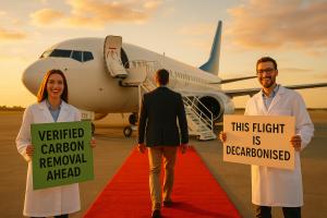 Decarbonised aviation passenger boarding