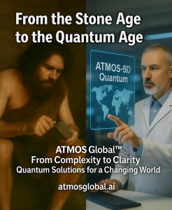 ATMOS Global™’s ATMOS-5D Quantum™ is a groundbreaking business philosophy crafted for visionary leaders at the forefront of change. Harnessing quantum intelligence and adaptive strategy, it equips executives and boards with the tools to lead with confidence & resilience