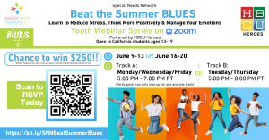 Beat the Summer BLUES banner