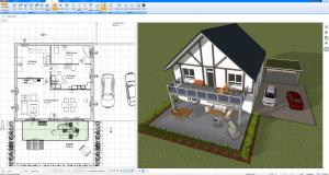 Complete 2D & 3D Floor Plan with Smart Dimensions