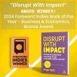 Disrupt With Impact by Leading Futurist Roger Spitz Secures Prestigious Foreword Indies & Harvey Chute Best Book Awards