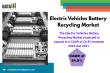 Electric Vehicle Battery Recycling Market to Hit $50.6B by 2031, Driven by Sustainability Goals | DataM Intelligence