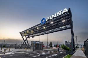 Access to FINSA Nuevo Leon Industrial Park in Mexico , one of the biggest automotive hubs