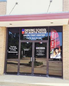 New Allen Driving School Front Entrance