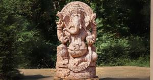 Stone Ganesh Statue For Garden