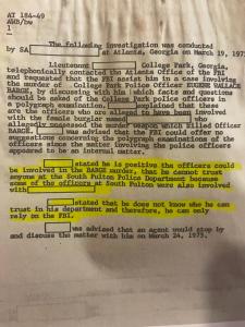 FBI document