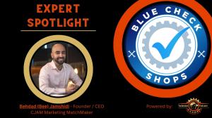 Bee Jamshidi Blue Check Shops Podcast