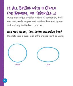 Drawing Cute Animals Shape by Shape by Christopher Hart (Interior page 8)