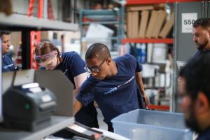 Aspire Trainees at Work