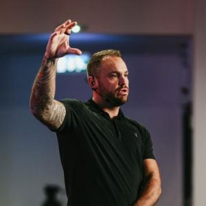 Adam Parry presenting at the AEO Forums