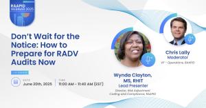 RAAPID RADV Audit Webinar