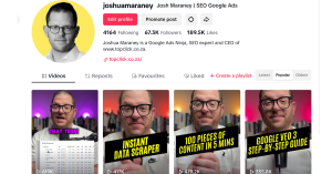 Josh Maraney TikTok