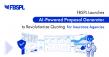 FBSPL Launches AI-Powered Proposal Generator to Revolutionize Quoting for Insurance Agencies