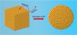 Precision in a shot: transforming gold nanocubes into diagnostic-grade spheres