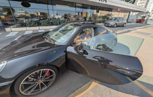 Reinvention in motion. Caroline built a business on her terms—and she’s driving into her next chapter with purpose and style.
