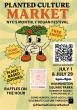 Madrina Vegana's Erica Munoz announces Planted Culture Market NYC's Only Monthly Vegan Festival July 1st and 29th 4-9pm