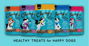 Champ's Recipe Line-up with Tagline
