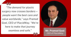 Pramod Goel Quote About Plastic Surgery Tourism