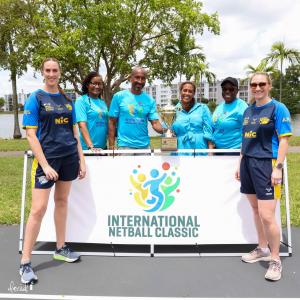 Rhinos at the International Netball Classic 2025