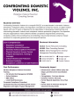 Confronting Domestic Violence a 501(c)3 Helps Corporations Meet SB 553 Workplace Violence Prevention Plan Requirements