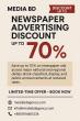 Media BD Offers Unprecedented Discounts of Up to 70% on Newspaper Advertising for Businesses Across Bangladesh