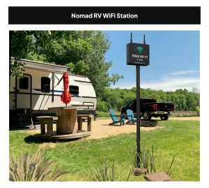 RV Free Internet by Nomad Internet