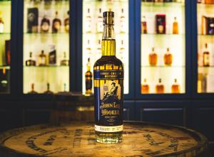 Bottle on bar
