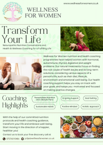 Smiling woman standing confidently after completing the Wellness For Women Bespoke Nutritional Health Package, showcasing her healthy weight loss and renewed energy.