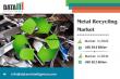 Metal Recycling Market Growth: US$54.5 Bn in 2022 To US$92.2 Bn By 2031 | CAGR 6.8% Forecast