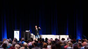 Author Nation 2024 with Kevin Smith on stage