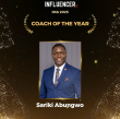 Sariki Abungwo Wins ‘Coach of the Year’ at Influencer Magazine Awards 2025
