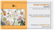 Vegan Cosmetics Market Navigating Business with CAGR of 5.9% with Revenue of $28.5 billion by 2031