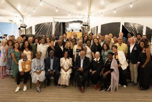 Fellows and guests gathered at the 2024 Du Bois Forum