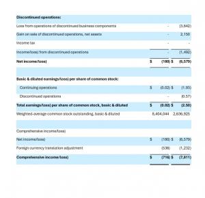 Alternus Clean Energy - Consolidated Statements of Operations and Comprehensive Loss p2