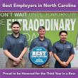Heritage Signs & Displays Named One of North Carolina’s Best Employers for Third Consecutive Year