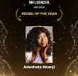 Adeshola Akanji Wins ‘Model of the Year’ at Influencer Magazine Awards 2025