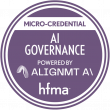 AHVAP Executive Director earns credential in Artificial Intelligence Governance from HFMA