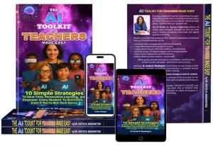 Dr. Hattie N. Washington THE AI TOOLKIT FOR TEACHERS MADE EASY Book Cover