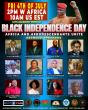 Black Independence Day – International Live Broadcast | July 4th