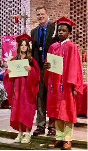 Ettrick Campbell and Chloe Nicolosi (Attorney General Letitia James Triple “C” Awards) (Photo Credit: Joan Condon)