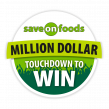 New Westminster man wins a million dollars from Save-On-Foods in Save-On-Foods Million Dollar Touchdown to Win