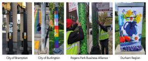 South Korean environmental technology leader SINDO DNT Co SINDO DNT Bellavia's successful urban maintenance solutions in Canada. Combined image showing transformative results across four cities
