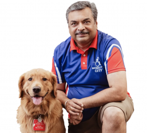 Photo of owner Kevin Shah has extensive business experience and was interested in helping people in the community while providing a needed service.
