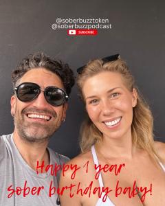 Josh and Heidi First Sober Anniversary July 6th