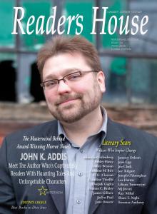 John Addis featured on the cover of magazine with a star interview.