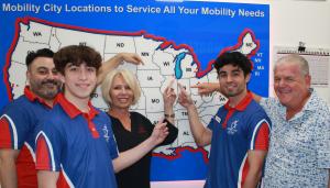 Photo of Will Rojas and the Mobility City Team