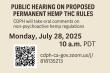 California Public Health Department Opens Comment Period on Hemp Regulation Changes