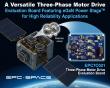 A Versatile Three-Phase Motor Drive Evaluation Board Featuring GaN Power Stage Now Available from EPC Space