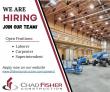 Chad Fisher Construction Launches Hiring Campaign for Key Field Roles Amid Project Growth
