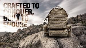 PGUSA tactical backpack from the Delta Series with rugged Cordura fabric, built for durability, readiness, and real-world performance.